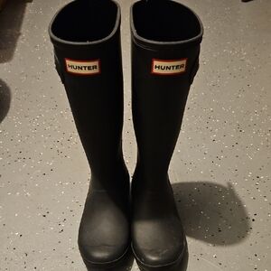 Hunter Black Rain Boots